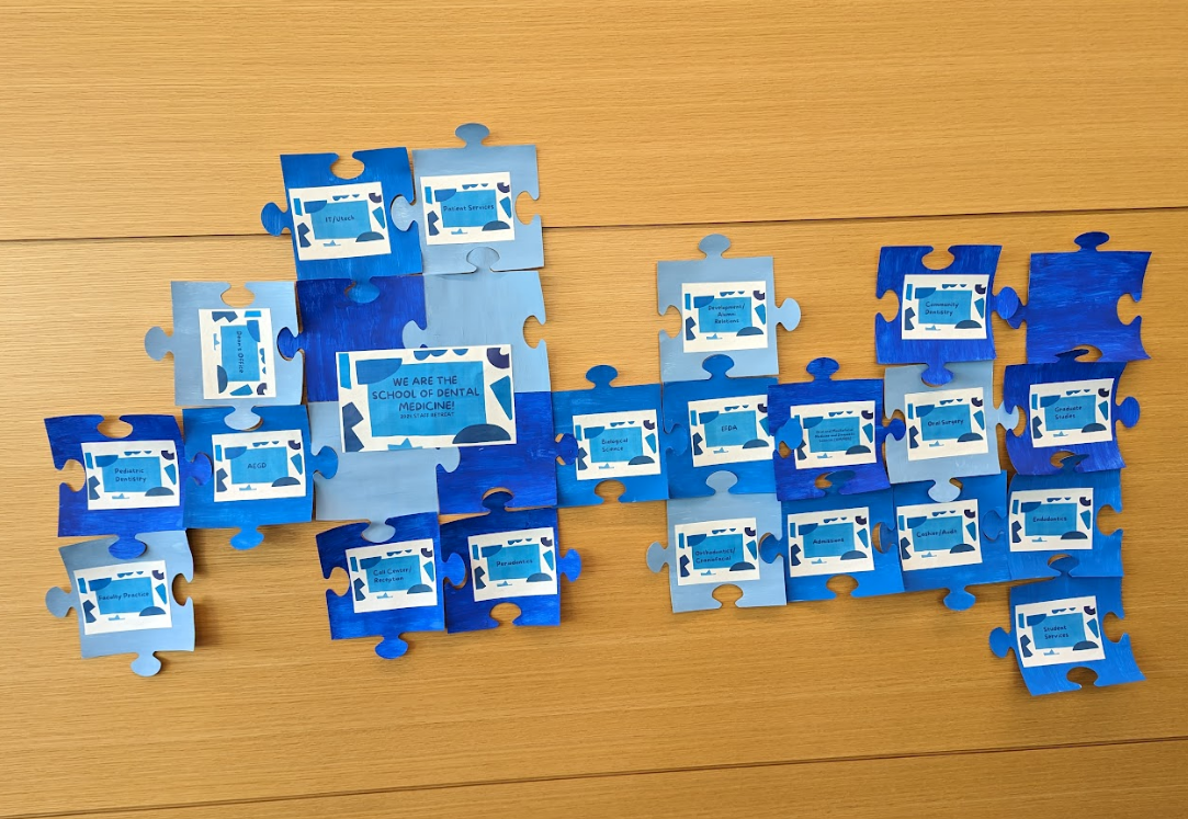 Puzzle Piece Mural
